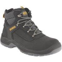 DeWalt Laser Size 8 Black Steel Toe Cap Safety Boots (95629)
