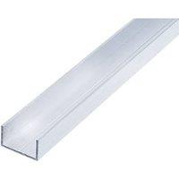 Rothley Aluminium U-Profile 1m x 20mm x 12mm (956JP)
