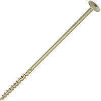 Timco TX Wafer Timber Frame Construction & Landscaping Screws 8mm x 225mm 50 Pack (956KG)