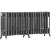 Arroll Edwardian 450mm x 1142mm 3557BTU Anthracite Horizontal Designer Radiator (956KY)