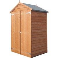 Shire 4' x 3' (Nominal) Apex Overlap Timber Garden Store (9571X)