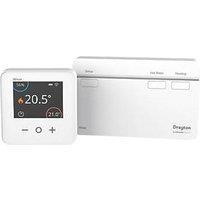 Drayton Wiser Wireless Heating & Hot Water 2-Channel Thermostat Control Kit White (9575V)