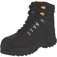 Regatta Grindstone S7L Size 6 Black Waterproof Safety Boots (957JW)
