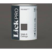LickPro Max+ 5Ltr Black 03 Eggshell Emulsion Paint (957JY)