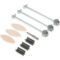 Trend Worktop Connectors 158mm 3 Pack (957RE)