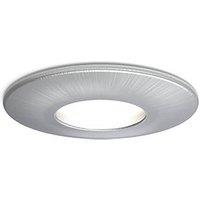 4lite Fixed Fire Rated Downlights Brushed Chrome 10 Pack (958GC)