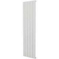 Ximax Winston 1800mm x 470mm 3580BTU White Vertical Designer Radiator (958GL)
