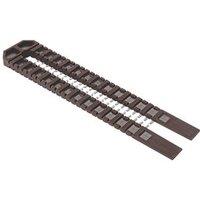 Broadfix Double Snap Wedge Shims One Size 200mm x 1-9mm x 42mm 16 Pack (958HW)