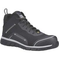 Safety Jogger Parker Size 12 Black Steel Toe Cap Safety Boots (958XP)