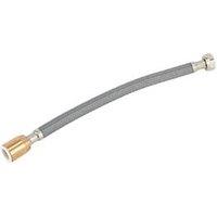 Flomasta Push-Fit Twist Straight Flexible Hose 15mm x 1/2" x 300mm (959FA)