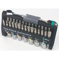 Wera Tool-Check Automotive 1 1/4" Drive Ratchet & Accessory Set 38 Pcs (959FU)
