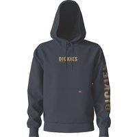 Dickies Graphic Pullover Fleece Sweat Shirts Dark Blue Medium 39-41" Chest (959XL)