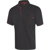 Lee Cooper LCTS011 Polo Shirt Black Medium 40" Chest (960HU)
