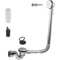 McAlpine Bath Trap and Overflow with Waste Chrome 70mm (960JG)