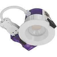 Luceco FType Ultra Regressed Fixed Fire Rated LED Downlight CCT Colour Change White 4-6W 710/725/750/745lm (960KL)