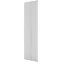 Ximax George 1800mm x 485mm 3727BTU White Vertical Designer Radiator (960YE)