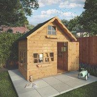 Mercia Double Storey Swiss Cottage 7' 6" x 6' (Nominal) Timber Playhouse (960YL)