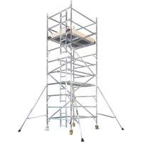 Boss 1450 Ladderspan 3T Double Depth Top Grade Aluminium Tower 1.2m x 1.8m x 9.2m (961CJ)