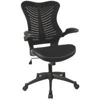Nautilus Designs Mercury 2 Medium Back Executive Chair Black (961PK)