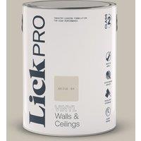 LickPro 5Ltr Beige 04 Vinyl Matt Emulsion Paint (961TM)