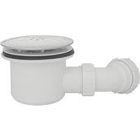 Fluidmaster Shower Waste White / Chrome 90mm (9623J)