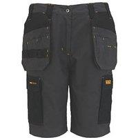 DeWalt Bonnie Womens Work Short Grey/Black Size 16 (963JN)