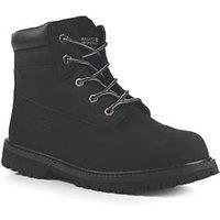 Regatta Expert S1P Size 8 Black Waterproof Steel Toe Cap Safety Boots (963JW)