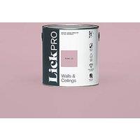 LickPro Max+ 2.5Ltr Pink 11 Matt Emulsion Paint (963JX)