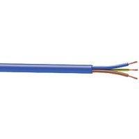 Time 3183YAG Blue 3-Core 1.5mm Flexible Cable 50m Drum (963JY)