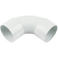 FloPlast Solvent Weld Bend 92.5 White 50mm (96439)
