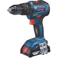 Bosch GSB 18 V-55 18V 2 x 2.0Ah Li-Ion Coolpack Brushless Cordless Combi Drill (964KP)