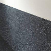 Metis Black Composite Splashback 3050mm x 620mm x 15mm (964PH)