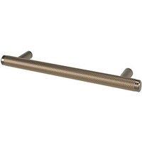 Smith & Locke Damgan T Bar Cabinet Handle Antique Brass 168mm (965FK)