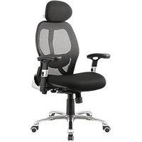 Nautilus Designs Ergo High Back Executive Chair Black (965PK)