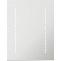 Light Tech Mirrors Atlanta Rectangular Illuminated LED Mirror With 1100lm LED Light 390mm x 500mm (965TY)