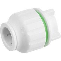 Flomasta Twistloc Plastic Push-Fit Stop Ends 15mm 10 Pack (966HY)