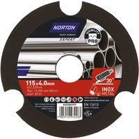 Norton A 36 T T29 Metal Grinding Disc 115mm (4.5") x 22.23mm (966JL)