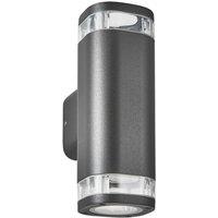 Zink Eos Outdoor Up and Down Light Fitting Black (966VJ)