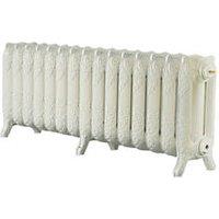 Arroll 470mm x 1234mm 4606BTU Cream Cast Iron 3 Column Radiator (9671P)