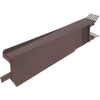 Glidevale Protect Brown Universal Dry Verge Tile Units 10 Pack (9678J)