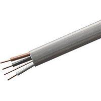 Prysmian 6243YH Grey 1.5mm 3-Core & Earth Cable 10m Coil (9678P)