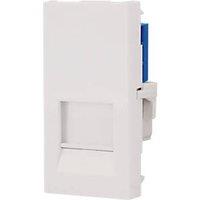LAP Modular Slave Telephone Socket White (96798)