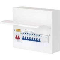 Deta 14-Module 11-Way Populated Main Switch Consumer Unit with SPD (967PV)