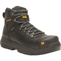CAT Pneumatic 2.0 Size 7 Black Waterproof Steel Toe Cap Safety Boots (967TN)