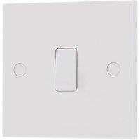 British General 900 Series 10AX 1-Gang Intermediate Switch White (96842)