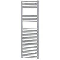 Flomasta Curved Towel Radiator 1600mm x 600mm White 2781BTU (968RV)