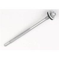 Rawlplug Flange Self Drilling Screws 7mm x 129mm 100 Pack (969TK)