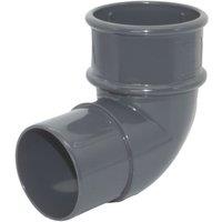 FloPlast MiniFlo 92.5 Round Offset Downpipe Bend Anthracite Grey 50mm (969YE)