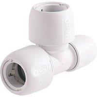 Hep2O Plastic Push-Fit Reducing Tee 22mm x 15mm x 22mm (9701H)