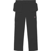 Dickies Everyday Work Trousers with Holster Pockets Black 30" W 34" L (970XJ)